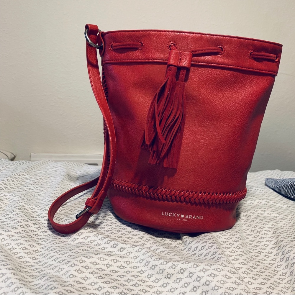 Lucky Brand - Red crossbody purse